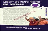 Assert Women's Right in Nepal