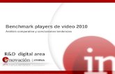 Web TV: Estudio de usabilidad y funcionalidad de video players para web TV  2010