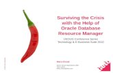 Surviving the Crisis With the Help of Oracle Database Resource Manager