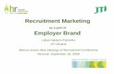 Recruitment Marketing as a part of Employer Brand
