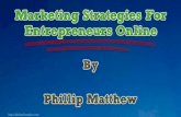 Marketing Strategies For Entrepreneurs Online