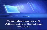 Complemenatry & Alternative Solution to VDI