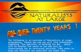 Naturalists at Large: The Employer of Choice for the Traveling Naturalist!