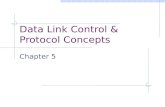 Data link control & protocol concepts