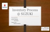 Inventory process @ suzuki pakistan