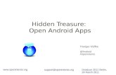 Open Android Apps - Hidden Treasures on Android phones