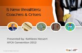 AFCA crisis management 2012 presentation