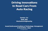 Driving innovations in Road Cars