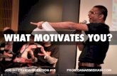 "What Motivates You" Job Interview Question