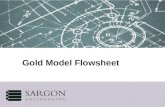 Gold model flowsheet