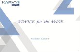 Advice for the wise  july 2013
