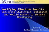 Richard Verifying Election Results (Ndi)