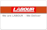 We Are Labour We Deliver