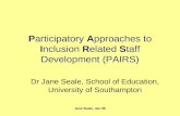 Pairs Talk 22 Jan 08 Jane Seale