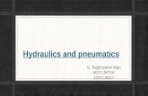 Hydraulics and pneumatics