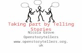 Taking part by telling stories