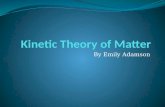 Kinetic Theory Of Matter