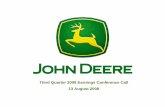 John DeereConference Call Information Slides 2008 3rd