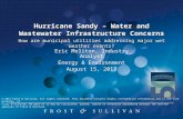 Water and Wastewater Infrastructure Concerns for Future Major Weather Events