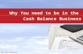 Cash Balance Plans
