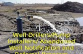 TDLR Well Driller/Pump Installer Program, W.L. Stribling, Project Manager, Texas Department of Licensing and Regulation