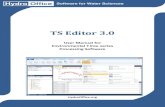 TS Editor 3.0 User Manual