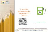 Canada Renewables Report Q2 2014