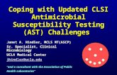 CLSI Antimicrobial Susceptibility Update - Janet Hindler - November Symposium 2010