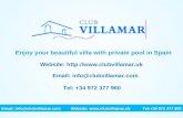 Villa Costa Brava - Find Spain Villas - ClubVillaMar