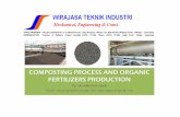 Composting process and organic fertilizers production