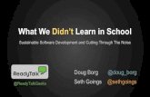 What We Didn't Learn In School