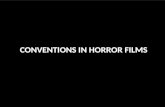 Stock conventions of horror films