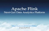 Apache Flink - Overview