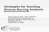 Nursing Education Conference Sept 11 2009 Email Copy