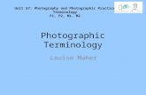 Task 2 photography terminology