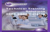Technical Training Solutions 2008-2009 Catalog