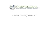 GoinGlobal - Training (April 2014)