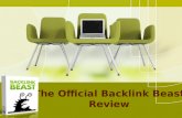 The Official Backlink Beast Review