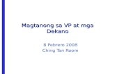 Magtanong sa VP at mga Dekano 2008