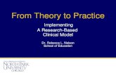 Implementing A Research-Based Clinical Model