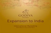 Godiva Expansion to India Marketing Plan