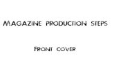 Printscreen of magazine creation
