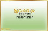 Gold Life Business Presentation