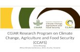 Africa Climate Conference CCAFS Overview - James Kinyangi