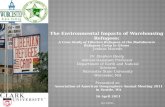 The Environmental Impacts of Warehousing Refugees in Camps: A Case Study of Liberian Refugees at the Buduburam Refugee Camp in Ghana
