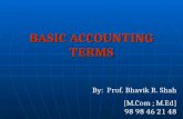2. basic accounting terms