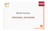 ESEI_Personal branding seminar