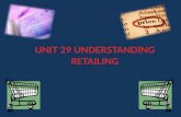Unit 29 understanding retailing