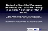 Designing Simplified Exergame for Muscle and  Balance Training in Seniors: A Concept of ´Out in Nature´