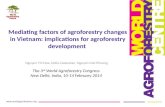 Session 1.1 mediating factors of agroforestry changes vietnam